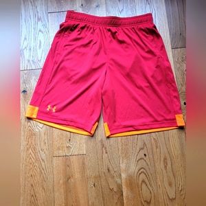 Under Armour Youth XL Red Athletic Shorts